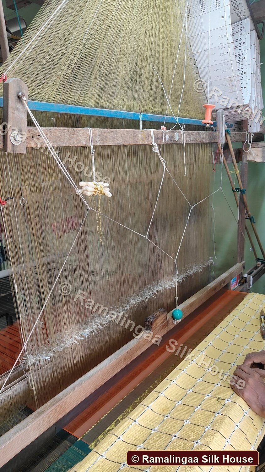 Ramalingaa Silk House border weaving